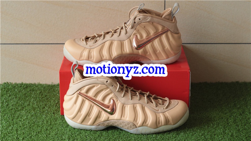 Nike Air Foamposite Pro PRM QS Vachetta Tan